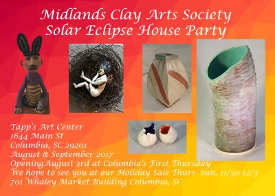 Midlands Clay Arts House Party at Tapp's!