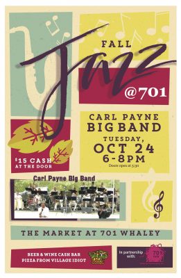 Jazz@701 Whaley with Carl Payne Big Band