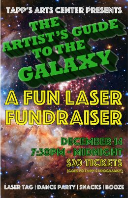 The Artist’s Guide To The Galaxy: A Fun Laser Fundraiser!