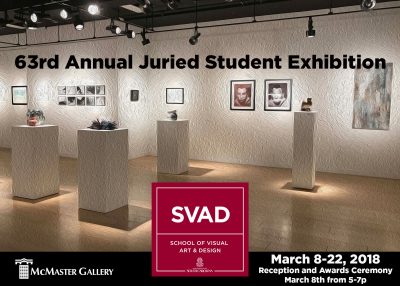 63rd Annual Juried Student Exhibition