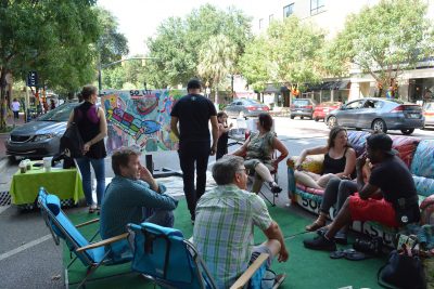 City of Columbia's PARK(ing) Day