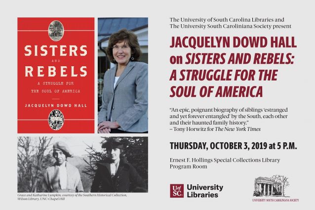 Gallery 1 - Sisters and Rebels: book talk & signing by Jacquelyn Dowd Hall