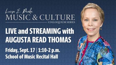 The Art of Inspiration with Composer Augusta Read Thomas