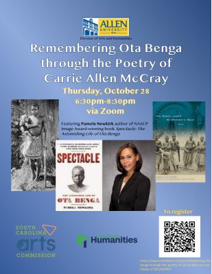 Remembering Ota Benga through the Poetry of Carrie Allen McCray