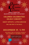 PALMETTO CHAMBER ORCHESTRA. Holiday Concert COLUMBIA CELEBRATES!