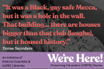 It Housed History: The Candy Shop’s Importance in the Black LGBTQ Community