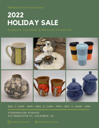 Gallery 1 - Midlands Clay Arts Society Annual Holiday Sale