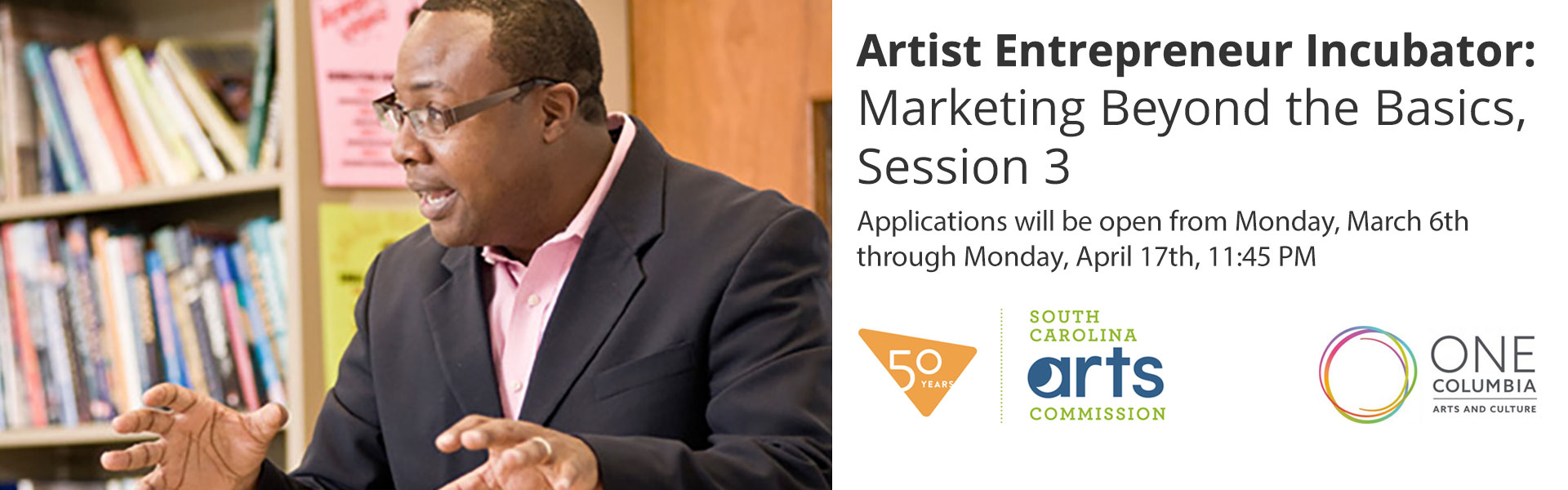 Apply to the Artist Entrepreneur Incubator, Marketing Beyond the Basics, Session 3