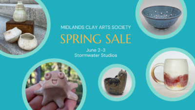 Midlands Clay Arts Society Spring Sale