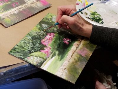 Introduction to Painting Art Class with Alicia Leeke