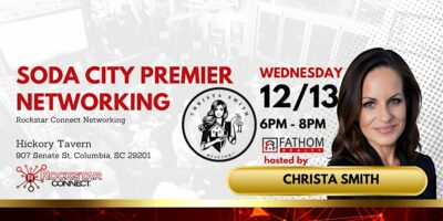 Free Soda City Premier Rockstar Connect Networking Event (December)
