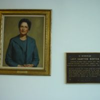 Gallery 1 - Lucy Hampton Bostick Portrait and Plaque
