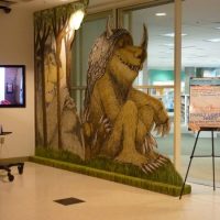 Gallery 1 - Where the Wild Things Are Mural and Free-Standing Scenes