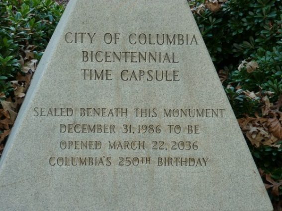 City of Columbia Time Capsule